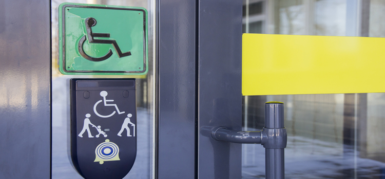 automatic handicap door opener in Union City