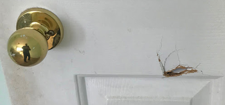 interior door hole repair Union City